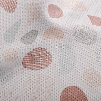 Abstract Geometry Athletic Mesh Flat Back