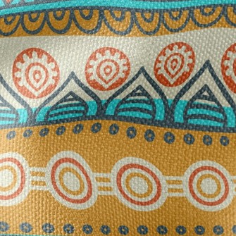 Ethnic Patterns Waterproof Canvas