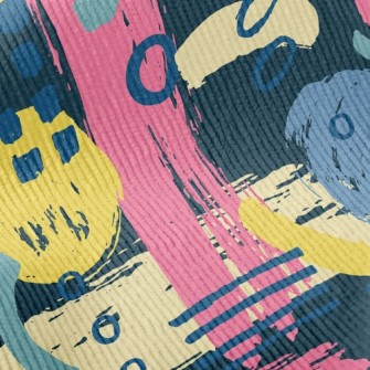 Abstract Drawing Standard Corduroy