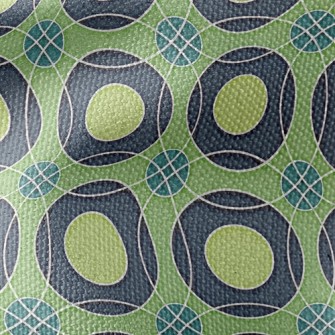 Retro Circle Waterproof Canvas