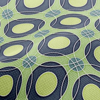 Retro Circle Performance Linen