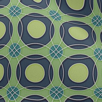 Retro Circle Chiffon