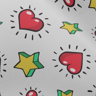 Hearts And Stars Chiffon