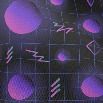 Futuristic Circle Chiffon