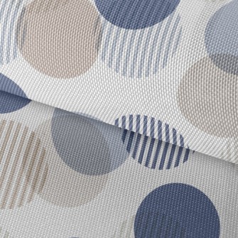 Striped Circle Waterproof Oxford