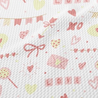 Love Message Birdseye Piqué