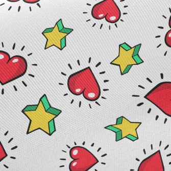 Hearts And Stars Twill