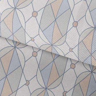 Color Crayon Geometry Waterproof Oxford