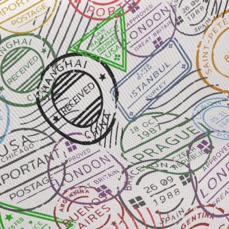 Vintage Postmark Twill