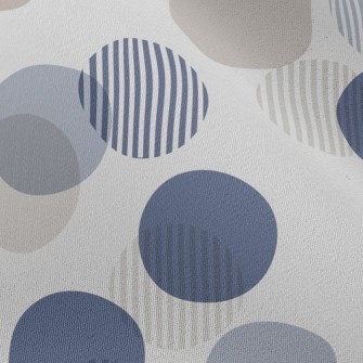 Striped Circle Chiffon