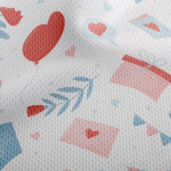 Give The Gift Of Love Athletic Mesh Flat Back