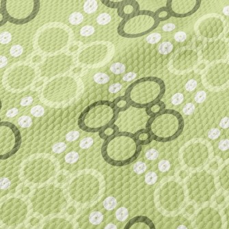 Circle Pattern Birdseye Piqué