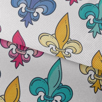 Colorful Iris Flowers Waterproof Oxford