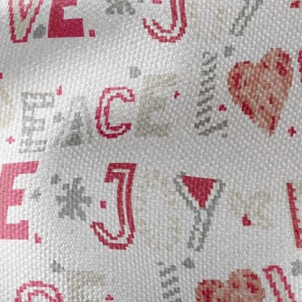 Love Words Waterproof Canvas