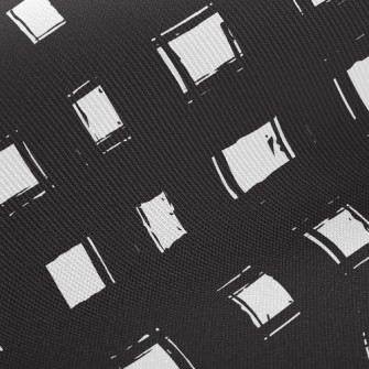 Black Plaid Twill