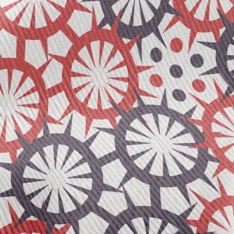Ethnic Flower Weaving Standard Corduroy