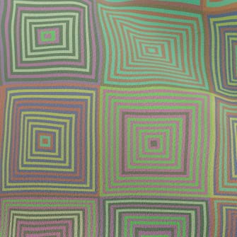 Square Mosaic Chiffon