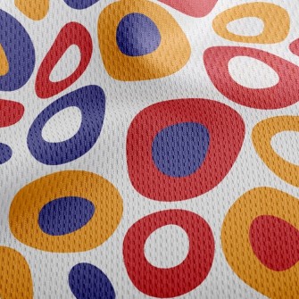 Circle Circle Athletic Mesh Flat Back