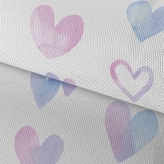 Pink Heart Waterproof Oxford