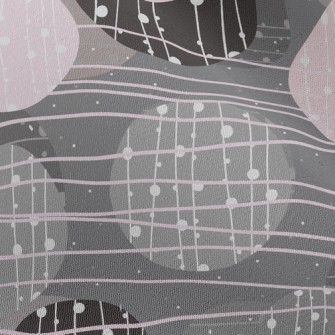 Geometric Circle Chiffon