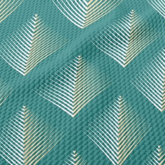 Abstract Pyramid Birdseye Piqué