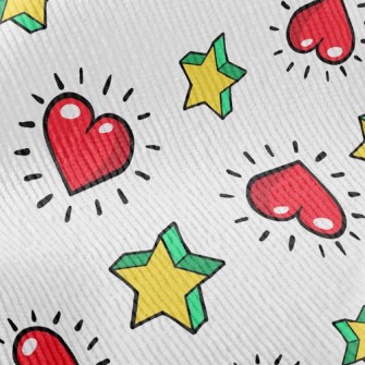 Hearts And Stars Standard Corduroy