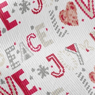 Love Words Standard Corduroy