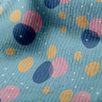 Pink Blue Circle Geometry Terry