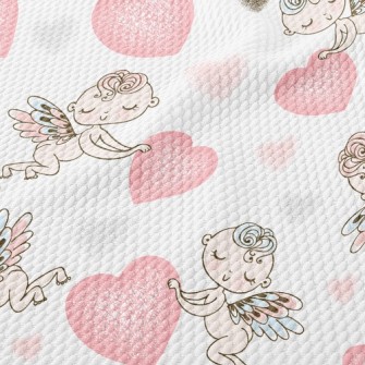 Heart-Stealing Cupid Birdseye Piqué