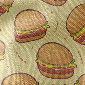 Delicious Burger Waterproof Canvas