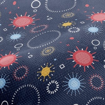 Colorful Fireworks Performance Linen
