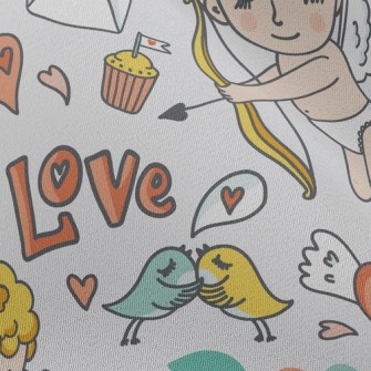 Romantic Cupid Chiffon