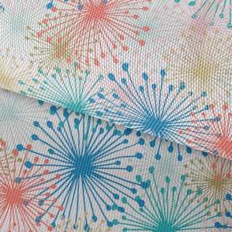 Pink And Tender Fireworks Waterproof Oxford