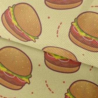 Delicious Burger Waterproof Oxford