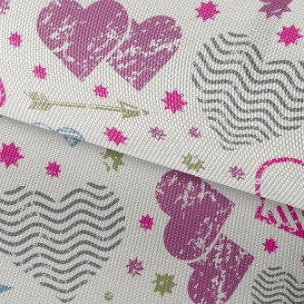 Heart And Love Sword Waterproof Oxford