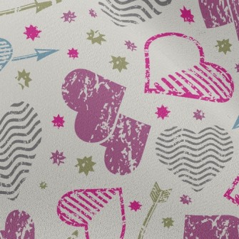 Heart And Love Sword Chiffon