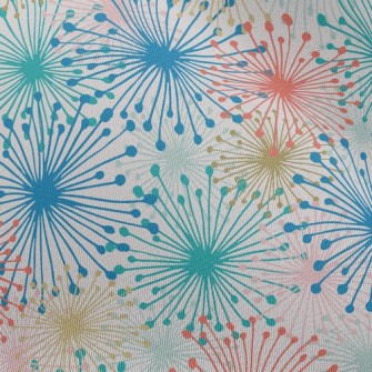 Pink And Tender Fireworks Chiffon