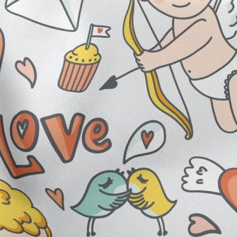 Romantic Cupid Stretch Ponte