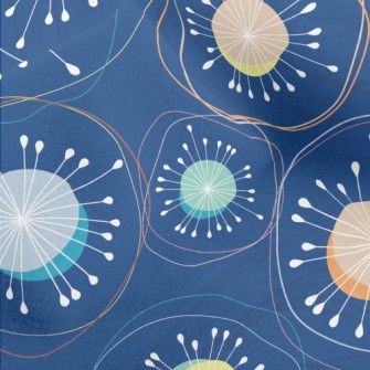 Abstract Fireworks Micro Fleece