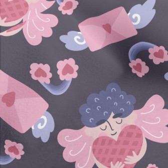 Sending Love Angel Micro Fleece