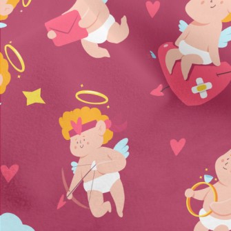 Cute Cupid Micro Fleece