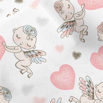 Heart-Stealing Cupid Micro Fleece