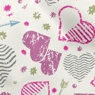 Heart And Love Sword Micro Fleece