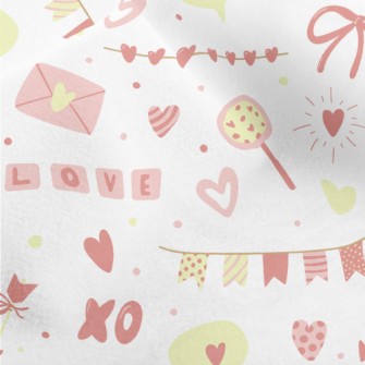 Love Message Micro Fleece
