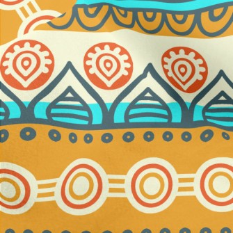 Ethnic Patterns Micro Fleece