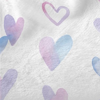 Pink Heart Minky