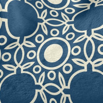 Abstract Lace Minky