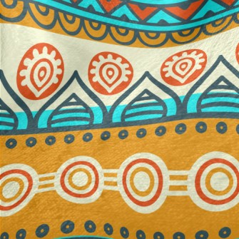 Ethnic Patterns Minky