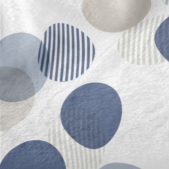 Striped Circle Minky