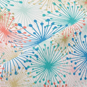 Pink And Tender Fireworks Piqué